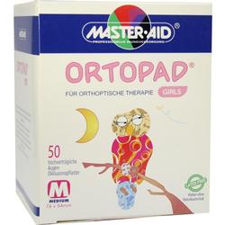 Eine Packung Ortopad Augenpflaster mit einem bunten Eulenmotiv.